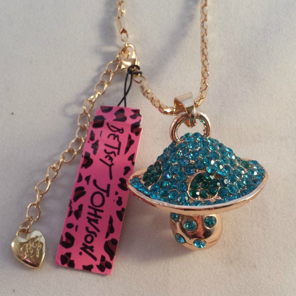 Betsey Johnson Jewelry - Betsey Johnson Mushroom Necklace + Free Gift